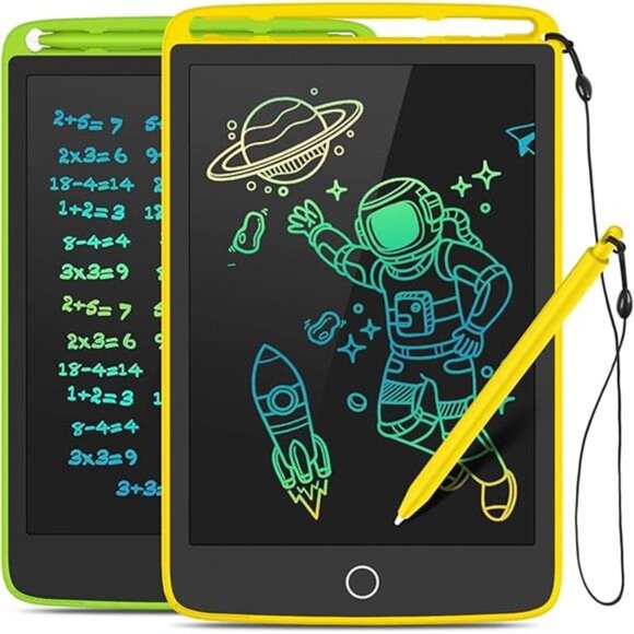 2 Pack LCD Writing Tablet, Colorful Screen Doodle Board 8.5 Inch Drawing Tablet - Picture 7 of 7
